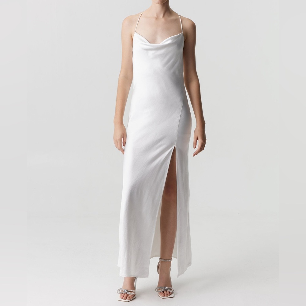 Third Form White Formal Maxi Dress - bridal events